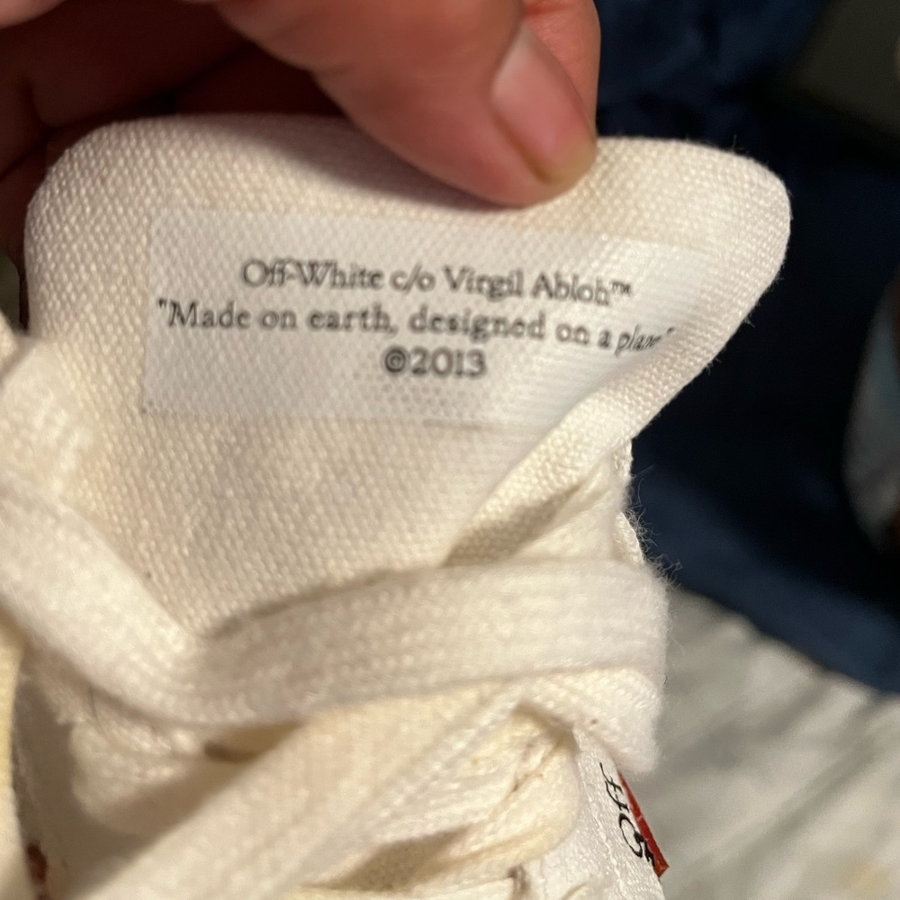Off white sneakers